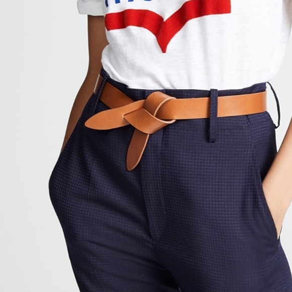 Isabel Marant Lecce Leather Belt - Picture 1 of 9